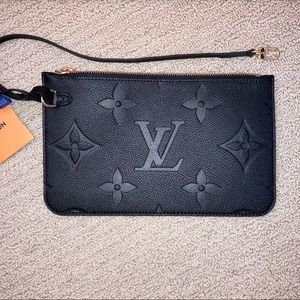 Louis Vuitton Black Monogram Wristlet